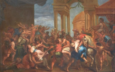 Peter Paul Rubens, copy after - The Rape of the Sabine Women