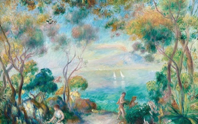 Pierre-Auguste Renoir Pierre-Auguste Renoir 皮耶・奧古斯特・雷諾瓦 | Un Jardin à Sorrente...