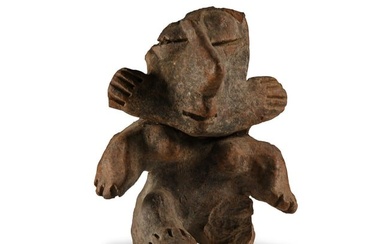 Pre Columbian Terracotta Seated Female Figure