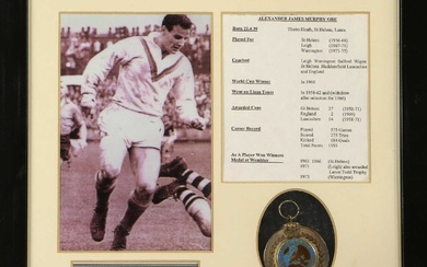 Retrospective 1960 Rugby League World Cup Winners Medal