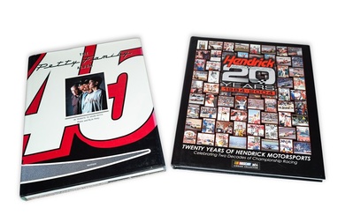 Richard Petty and Rick Hendricks Motorsports Books Personally Inscribed to Paul Newman