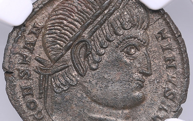 Roman Empire, Trier AE3 (BI Nummus) - Constantine I (AD 307-337) - NGC MS