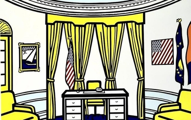 Roy Lichtenstein (American 1923-1997) "Oval Office"