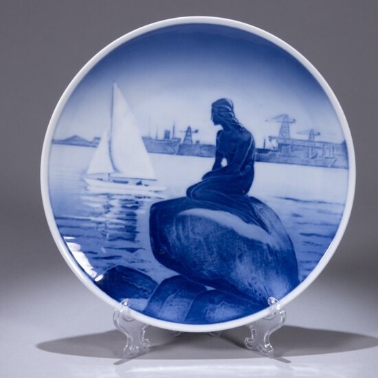 Royal Copenhagen Porcelain Siren Plate