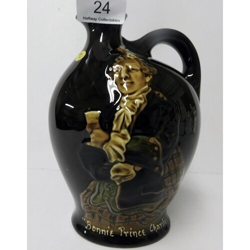 Royal Doulton Bonnie Prince Charlie Deward whiskey jug