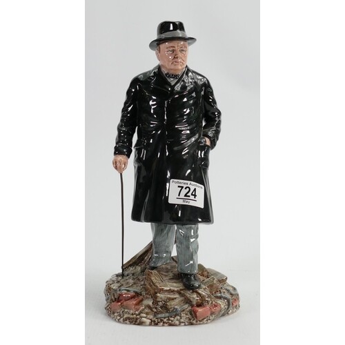 Royal Doulton prestige figure Winston S Churchill : HN3433, ...
