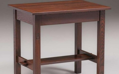 Roycroft Chestnut Rectangular Side Table c1910