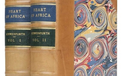 Schweinfurth (Georg). The Heart of Africa, 1st edition, 2 volumes, 1873