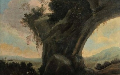 Scuola fiamminga del XVII secolo, Paesaggi con pastori