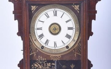 Seth Thomas Walnut Shelf Clock
