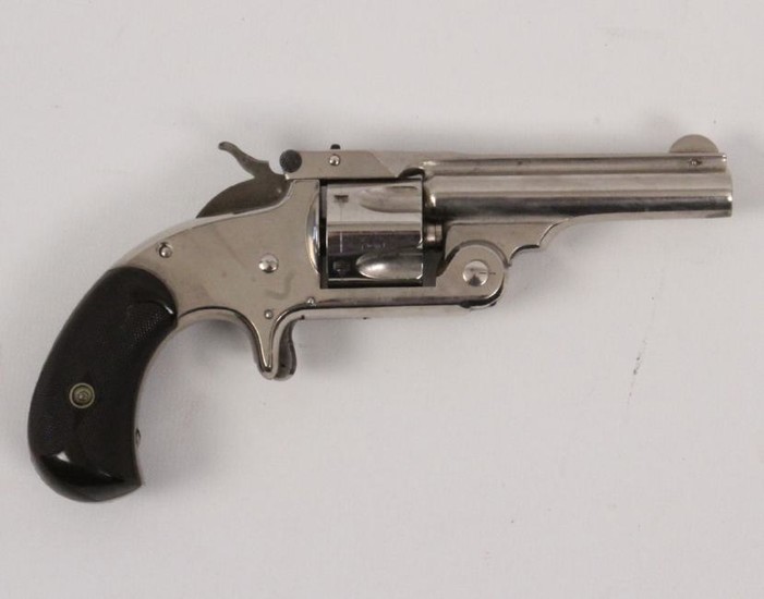 Smith and Wesson model 1.5 3rd issue nichel top break