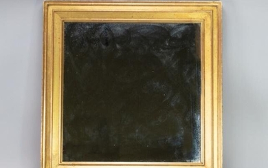 Square Gilt Painted Mirror