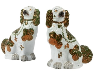 Staffordshire Dogs - Pair
