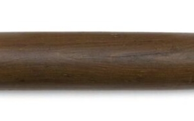 WHALEMAN-MADE ROLLING PIN 19th Century With turned handles,...