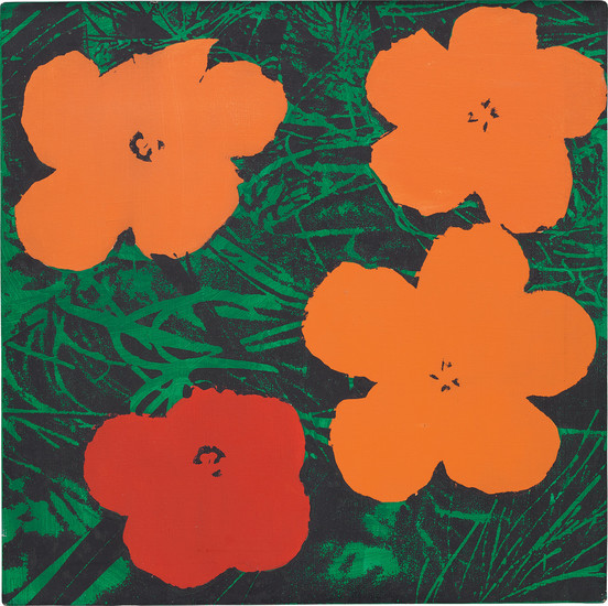 Sturtevant, Warhol Flowers