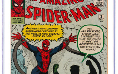 The Amazing Spider-Man #3 (Marvel, 1963) CGC NM+ 9.6...