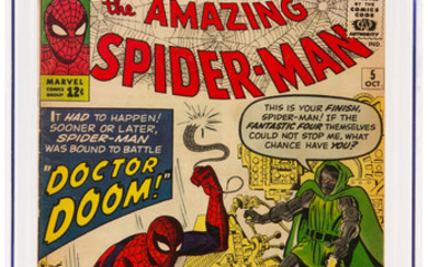 The Amazing Spider-Man #5 (Marvel, 1963) CGC VG/FN 5.0...