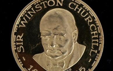 The "Victory" Gold Medal, Winston Churchill