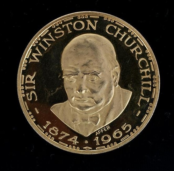 The "Victory" Gold Medal, Winston Churchill