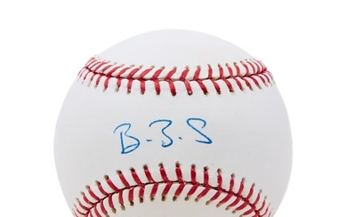 Tony Bennett | Barry Bonds Signed Baseball