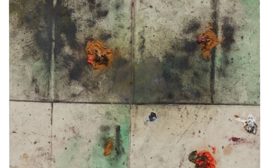 Untitled (Trash Painting 3), Oscar Murillo