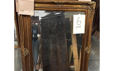 Victorian Style Gilt Wood Mirror