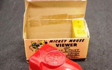 Vintage Mickey Mouse viewer & film strip