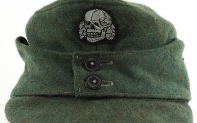 WWII GERMAN THIRD REICH SS M43 FIELD CAP
