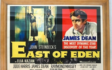 Warner Bros. "East of Eden" Movie Poster