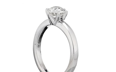 1.15 carat Old European Cut Diamond I/VS2 GIA Ring