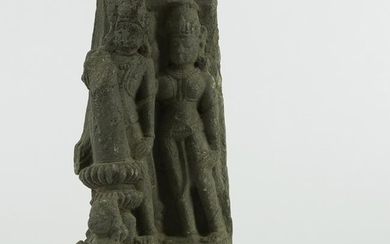 Indian Gray Stone Sculpture ca. 11th c.