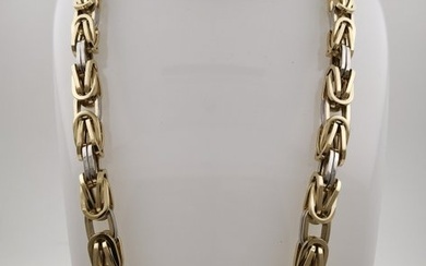 14 kt. Gold, White gold, Yellow gold - Necklace