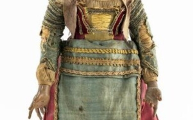 18th C. Neapolitan Polychrome Figure of Woman