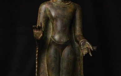 18th century/earlier Pagan Style Burmese Standing Buddha-Very Large-Authentic