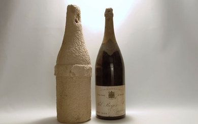 1955 Pol Roger Extra Cuvée de Reserve - Champagne Brut - 1 Double Magnum/Jeroboam (3.0L)