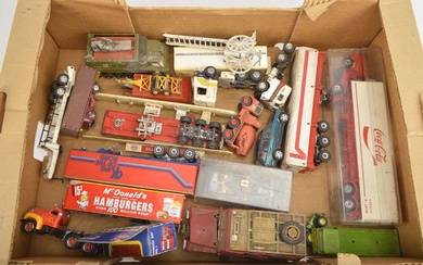 1960s and Later Playworn Diecast and Other Vehicles (50+)