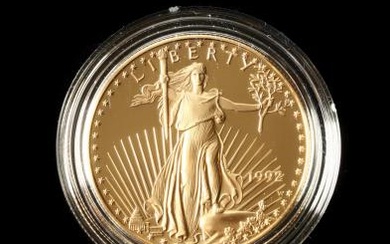 1992-W $50 One Ounce Proof American Gold eagle