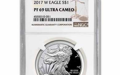2017-W Proof American Silver Eagle PF-69 NGC