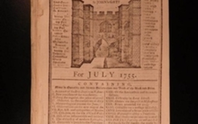 1755 Gentleman’s Magazine pre American Revolution