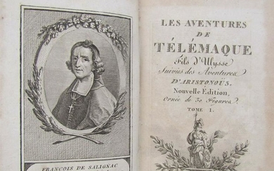 1790 TELEMAQUE ADVENTURES ILLUSTRATED FRENCH EDITION