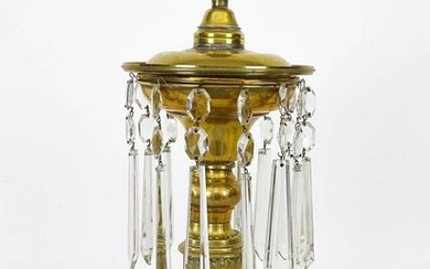 19th c. American Astral Lamp