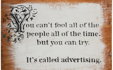BANKSY | YOU CAN'T FOOL ALL OF THE PEOPLE...