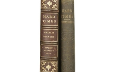 [Disraeli, Benjamin] Dickens, Charles Hard Times London: Bradbury &...