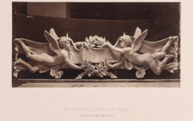 [DURANDELLE, LOUIS-ÉMILE (1839-1917)] GARNIER, CHARLES. Le Nouvel Opera de Paris ... Statues Décoratives...