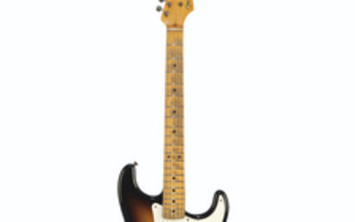 FENDER ELECTRIC INSTRUMENT COMPANY, FULLERTON, 1954, A SOLID-BODY ELECTRIC GUITAR, STRATOCASTER