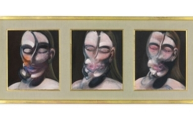 Francis Bacon (1909-1992), Three Studies for a Portrait