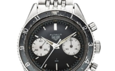 HEUER, AUTAVIA SECOND EXECUTION WITH GAY FRERES BRACELET, REF. 3646