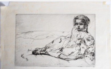 James Abbott McNeill Whistler, (1834-1903) - Bibi Valentin, 1859
