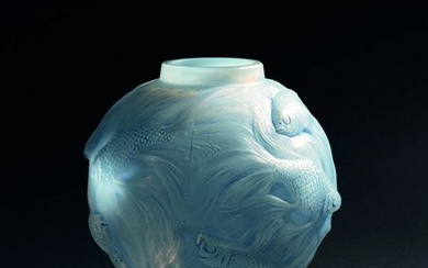 Rene Lalique, 'Formose' vase, 1924