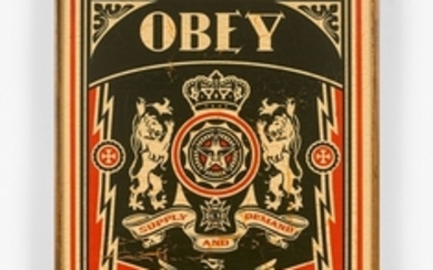Shepard FAIREY (Alias OBEY GIANT) (Américain - Né en 1970) Obey propaganda - 2009